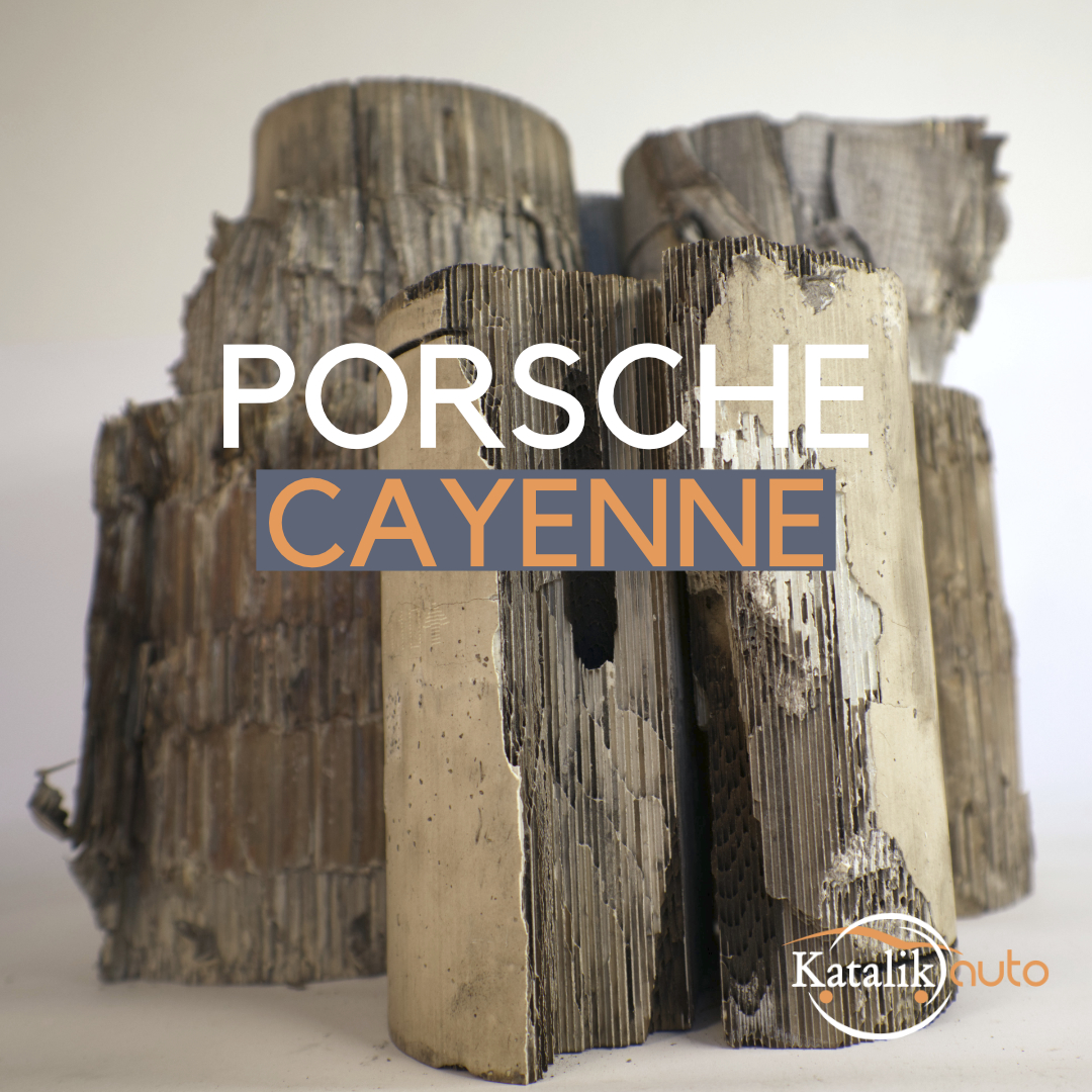 Фото катализатора с Porsche Cayenne